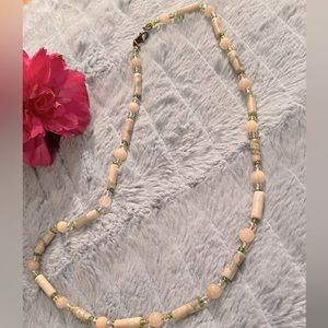 Pearl and bead necklace